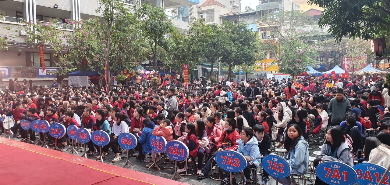 Xã hội - Trường trung học cơ sở Mai Dịch tưng bừng tổ chức hội trại xuân (Hình 3).