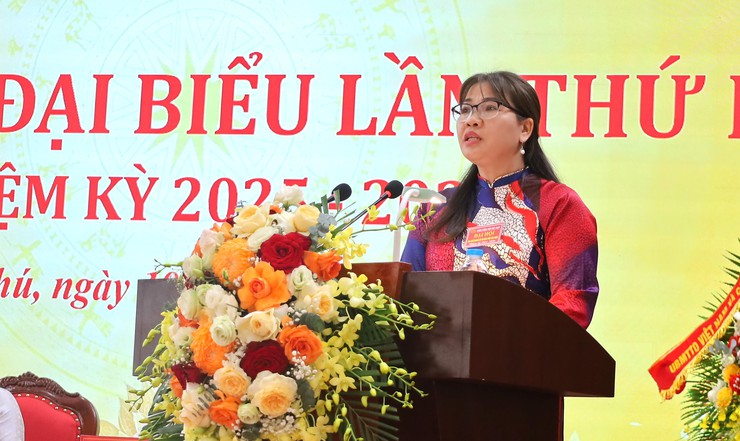 Đại hội đại biểu Đảng bộ xã Hòa Phú lần thứ I, nhiệm kỳ 2025 -2030 diễn ra thành công tốt đẹp- Ảnh 2.