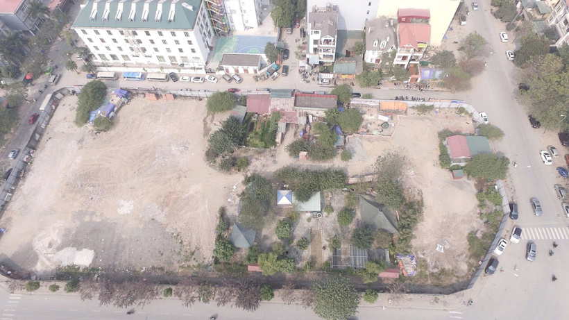 Lô đất C/D13, Dự án xây khu nhà ở cao tầng, Khu Đô thị mới Cầu Giấy (Hà Nội) sau 20 năm vẫn chưa thể thực hiện.