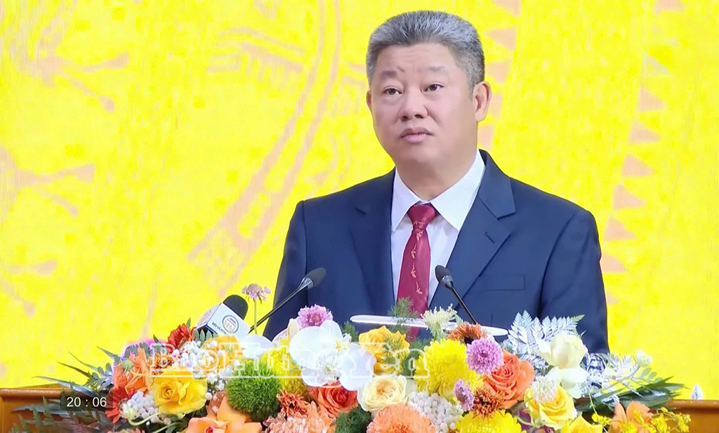 117537 Dong Chi Nguyen Manh Quyen Pho Bi Thu Tinh Uy Chu Tich Ubnd Tinh Thay Mat Cac Thanh Vien Ubnd Tinh Phat Bieu Nhan Nhiem Vu 10463214